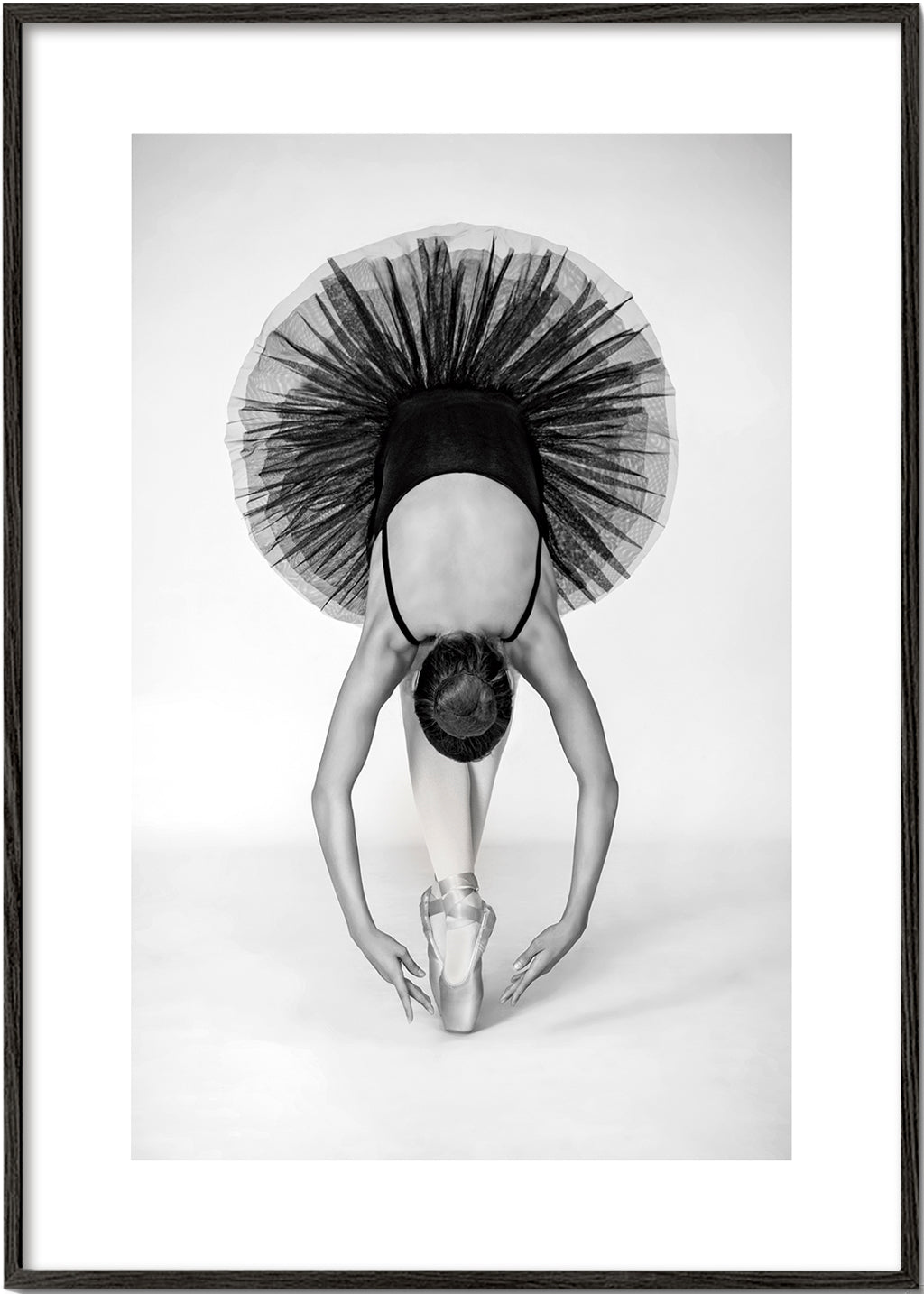 Fotografie baleríny na špičkách