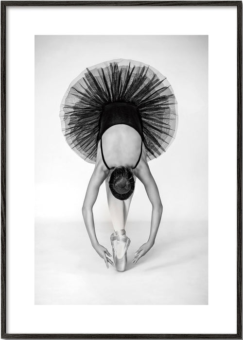 Fotografie baleríny na špičkách