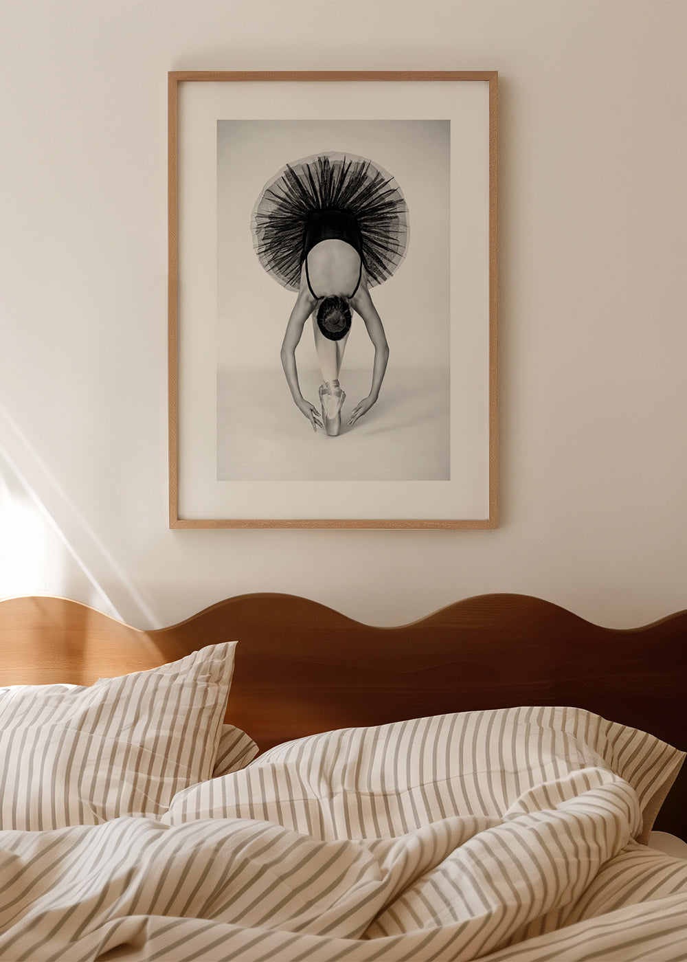 Fotografie baleríny na špičkách