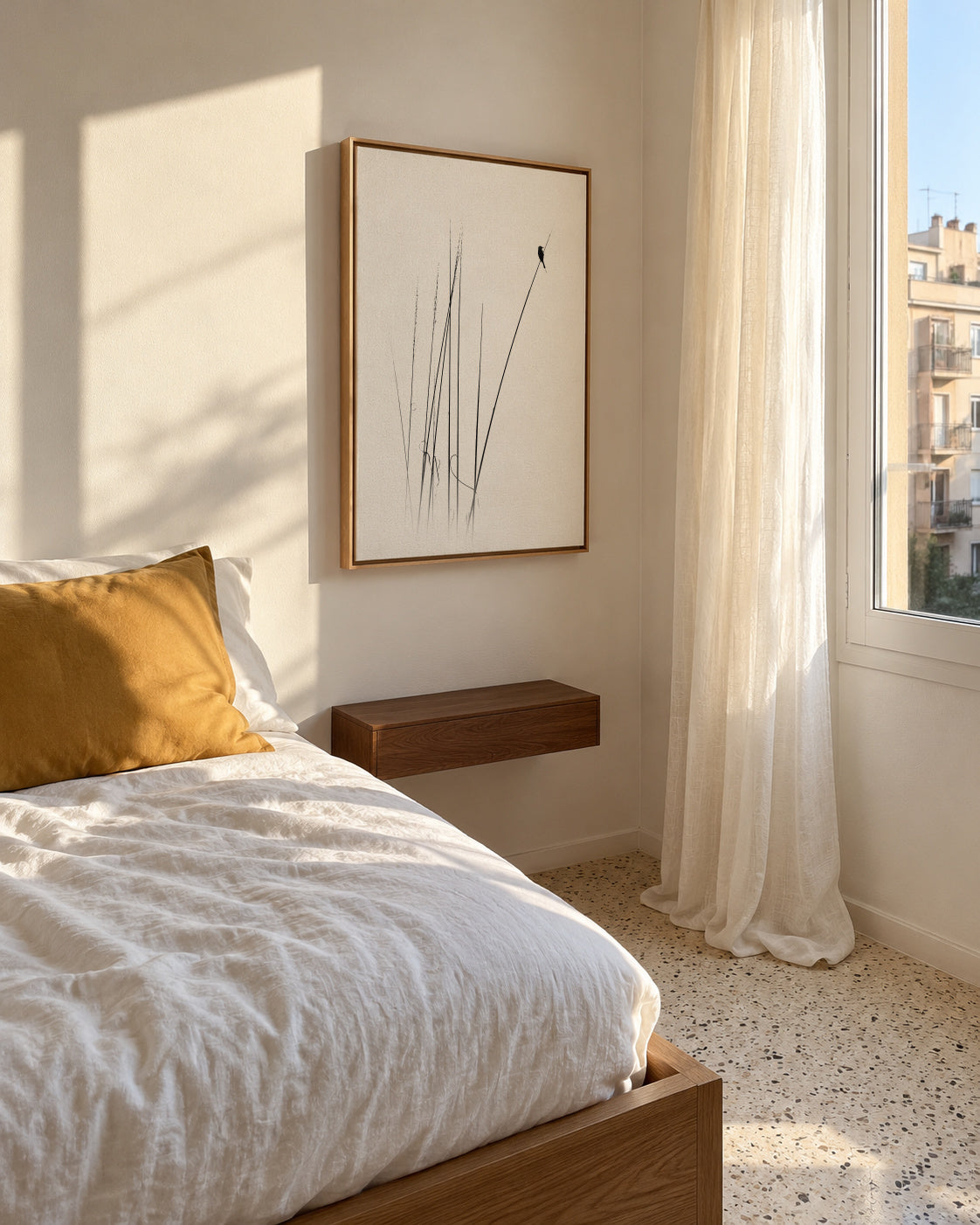 a sabbatical - Framed canvas in an interior