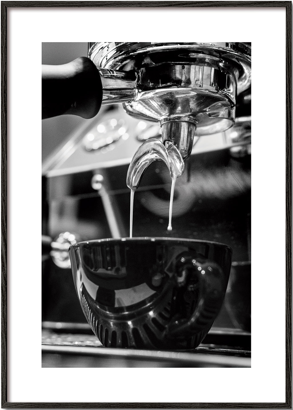 Obraz do kuchyně: Espresso černobíle