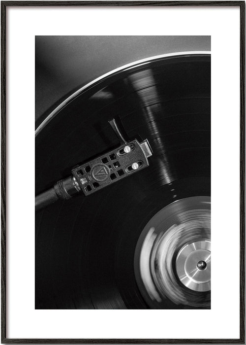 Fotografie vinylu zblízka