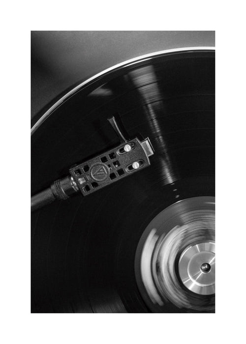 Fotografie vinylu zblízka