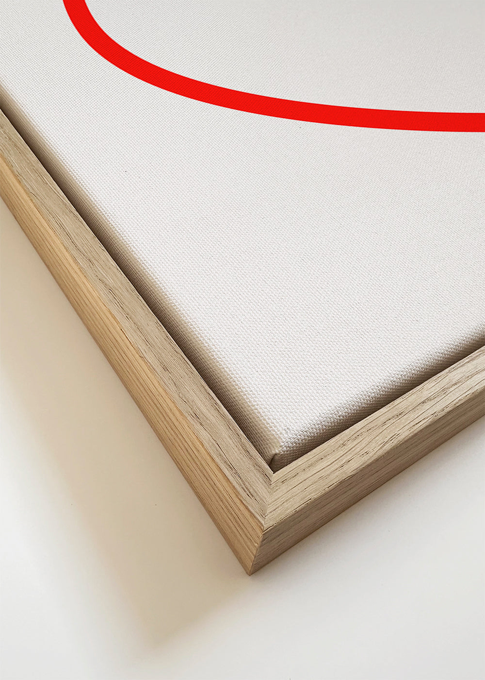 Ilustrace dva červená srdce minimalistická