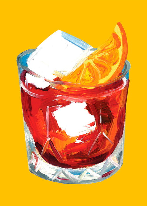 Obraz do kuchyně Ilustrace Negroni