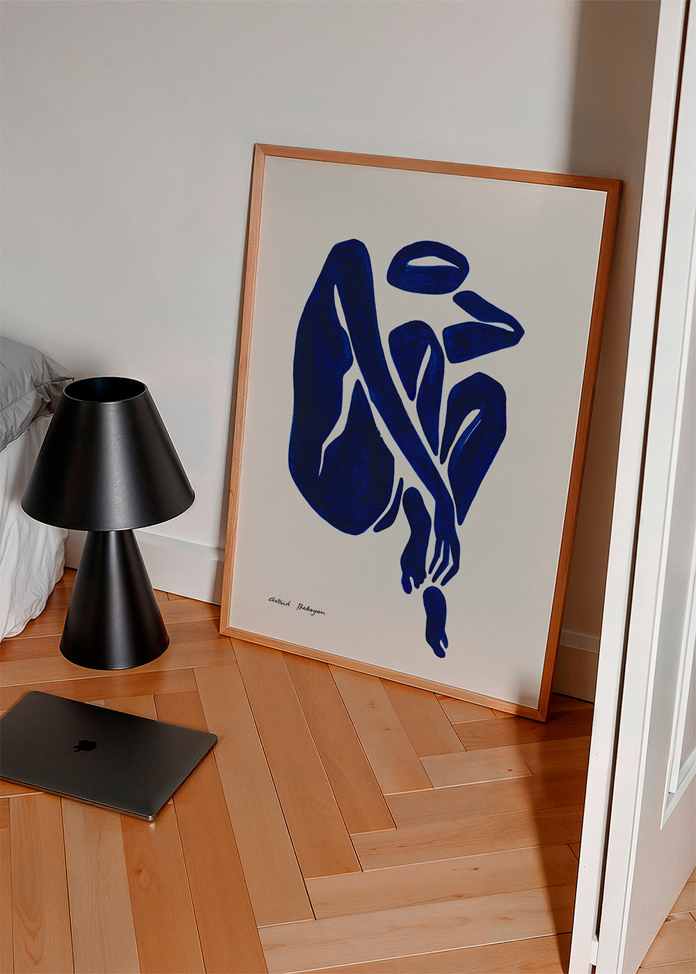 Blue Figure #3
