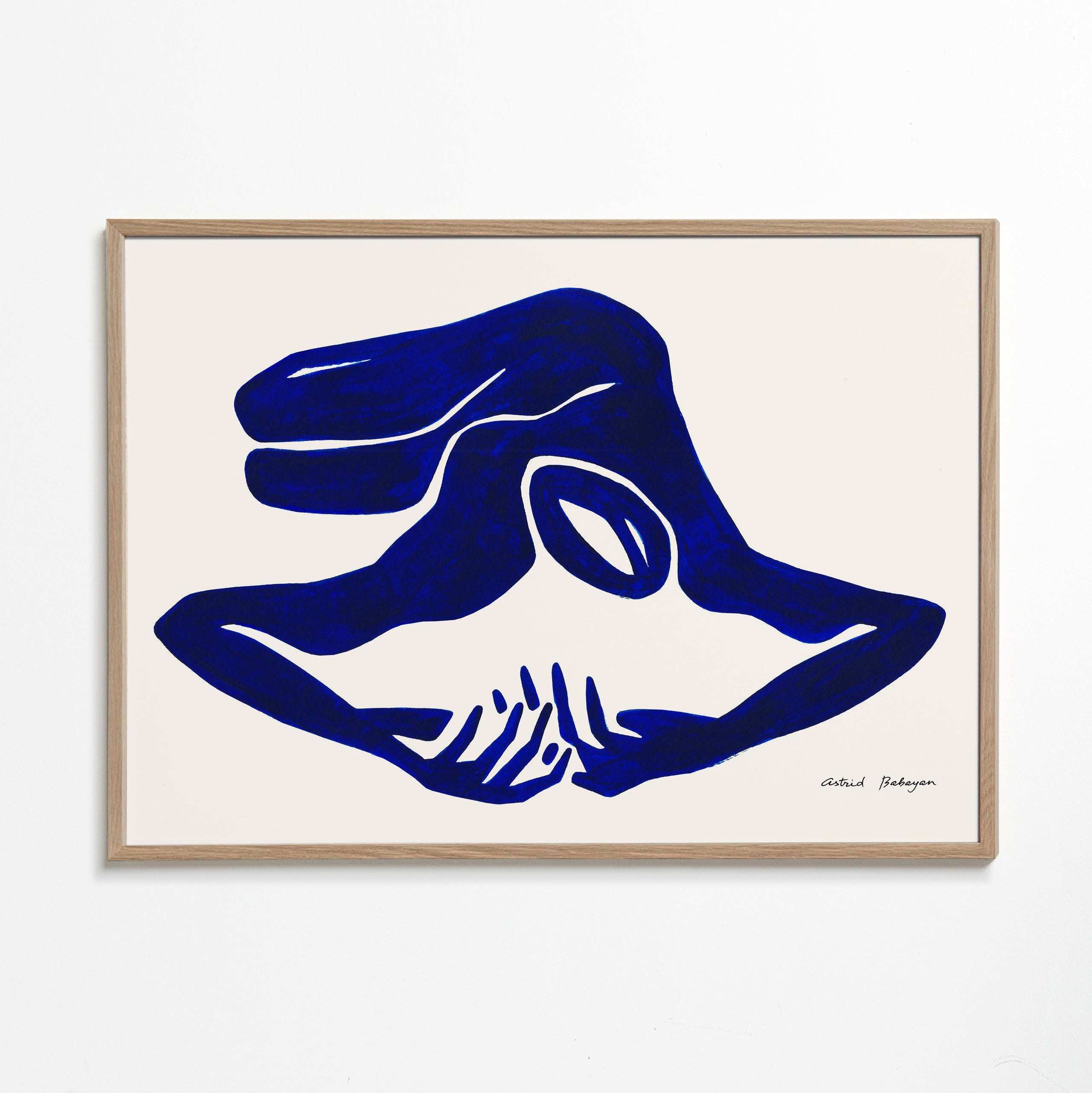 Blue Figure #6