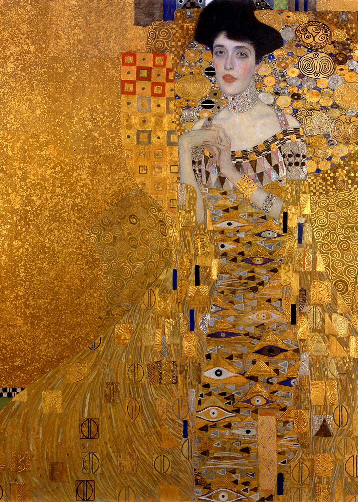 ADELE BLOCH BAUER I - Gustav Klimt - Unframed art print