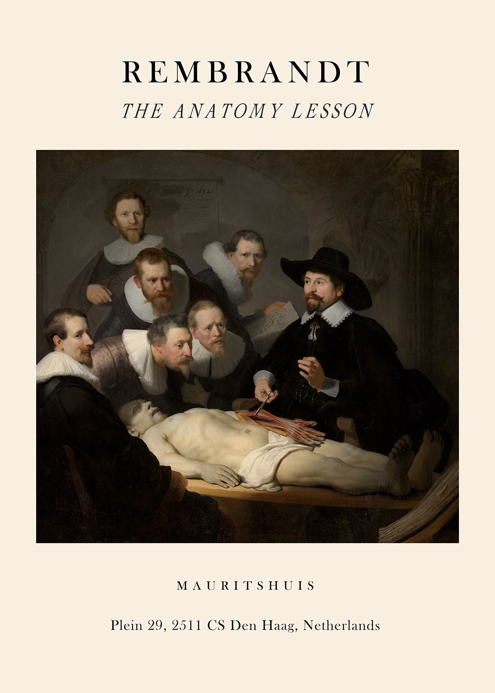 Vintage lekce anatomie s chirurgy