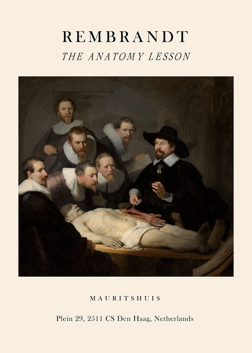 Vintage lekce anatomie s chirurgy