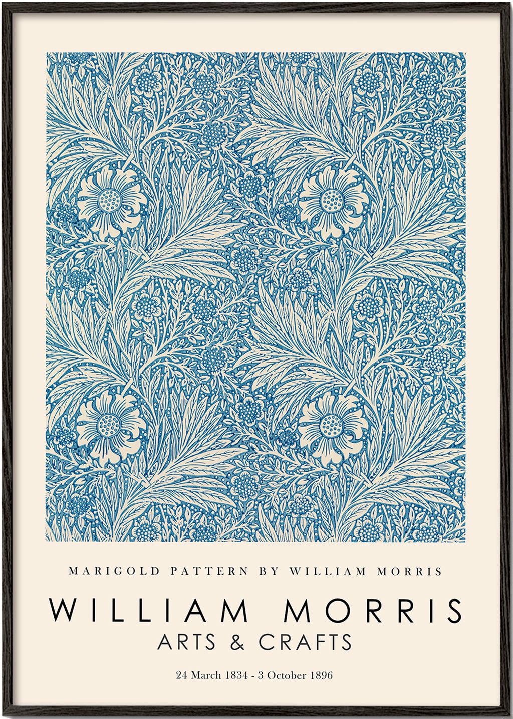 Botanický tisk William Morris Marigold