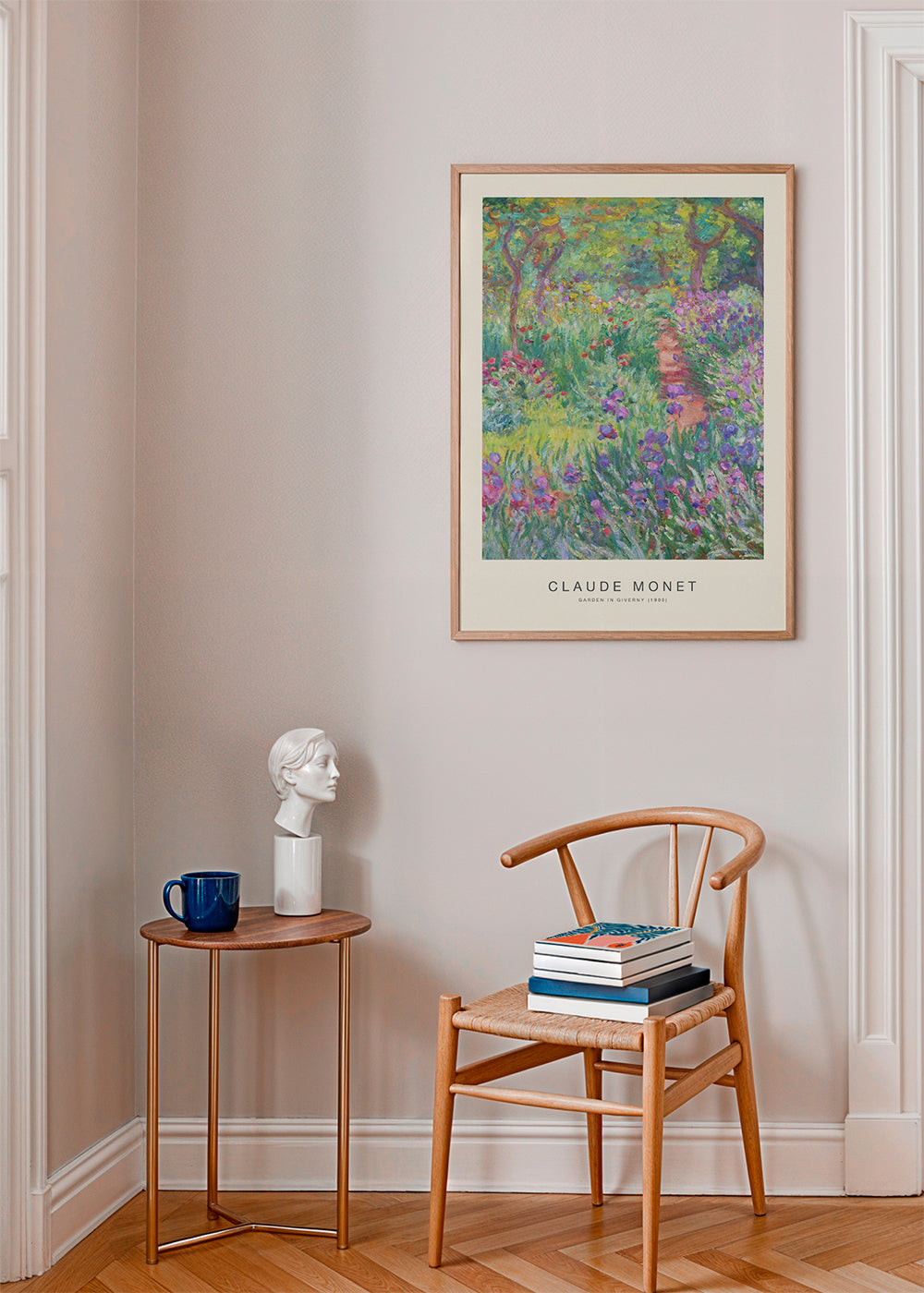 Botanický plakát Zahrada v Giverny