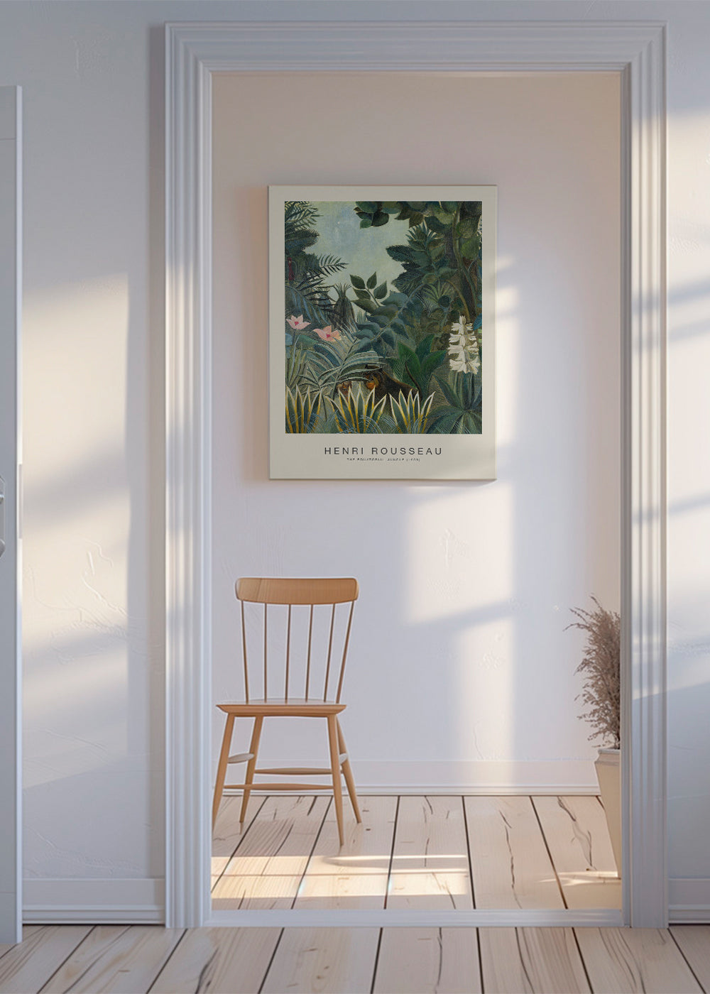 Botanický tisk: Rousseauova džungle