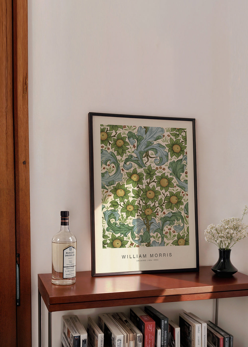 Botanický plakát William Morris květinový vzor
