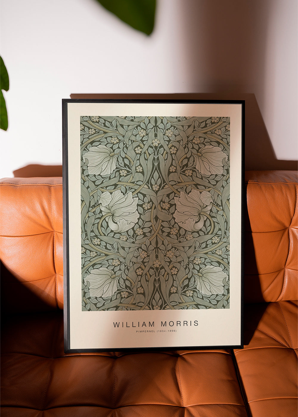 Botanický plakát Pimpernel William Morris