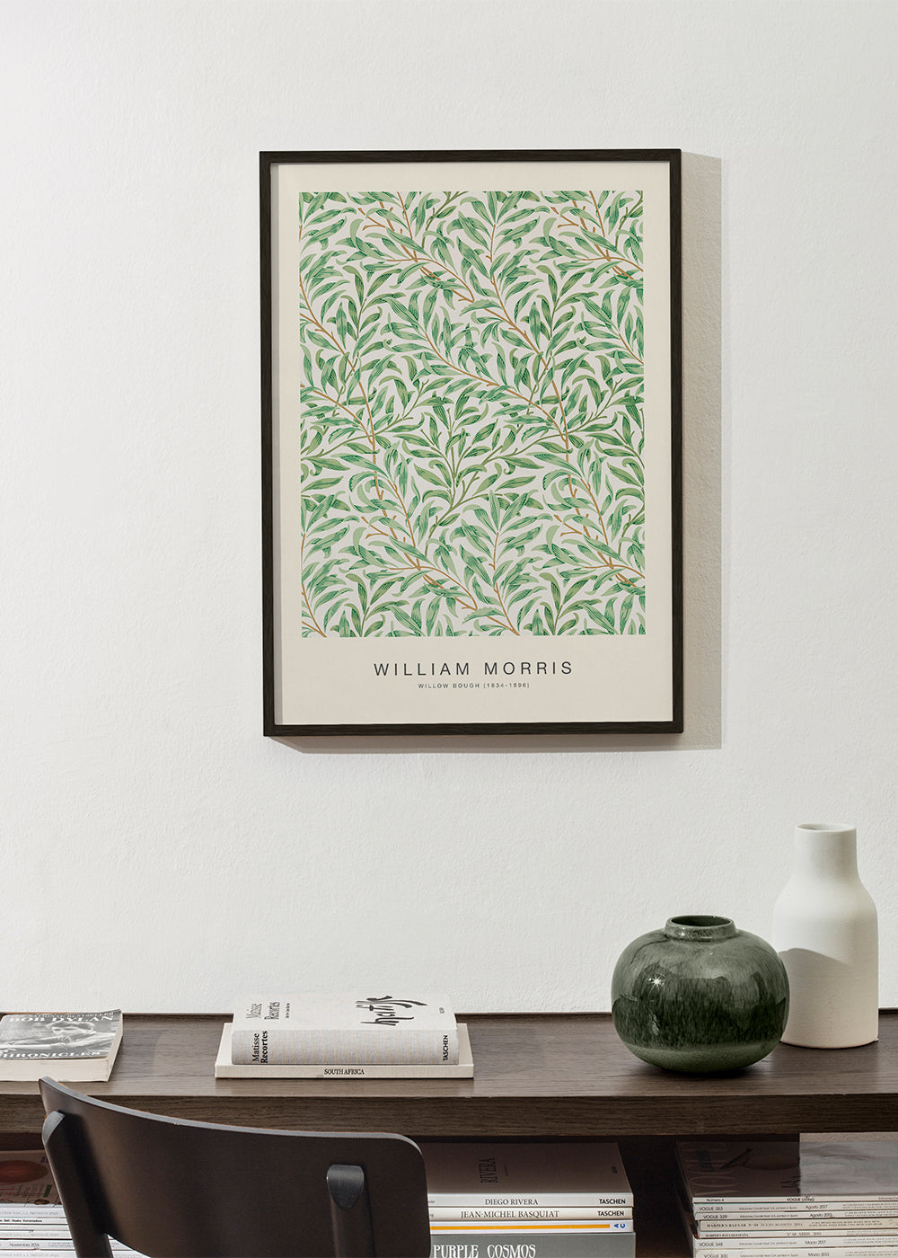 Botanický plakát Willow Bough listy