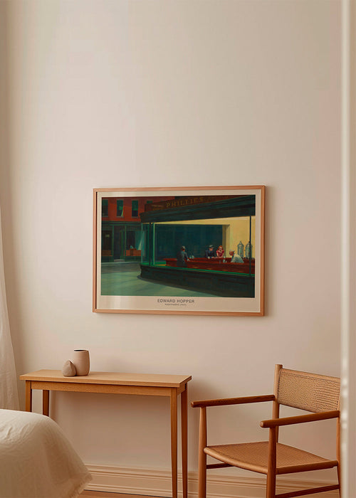 Obraz do kuchyně Nighthawks — noční scéna v dineru