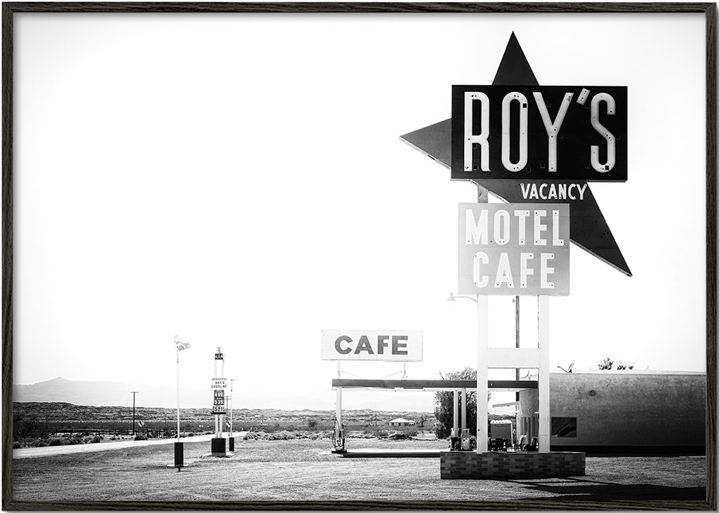Vintage plakát Roy's Motel Café Route 66