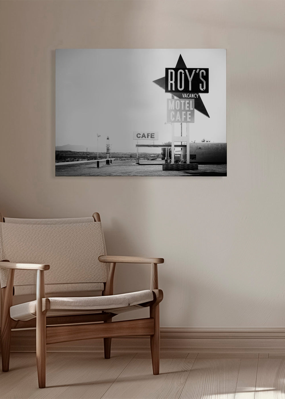 Vintage plakát Roy's Motel Café Route 66