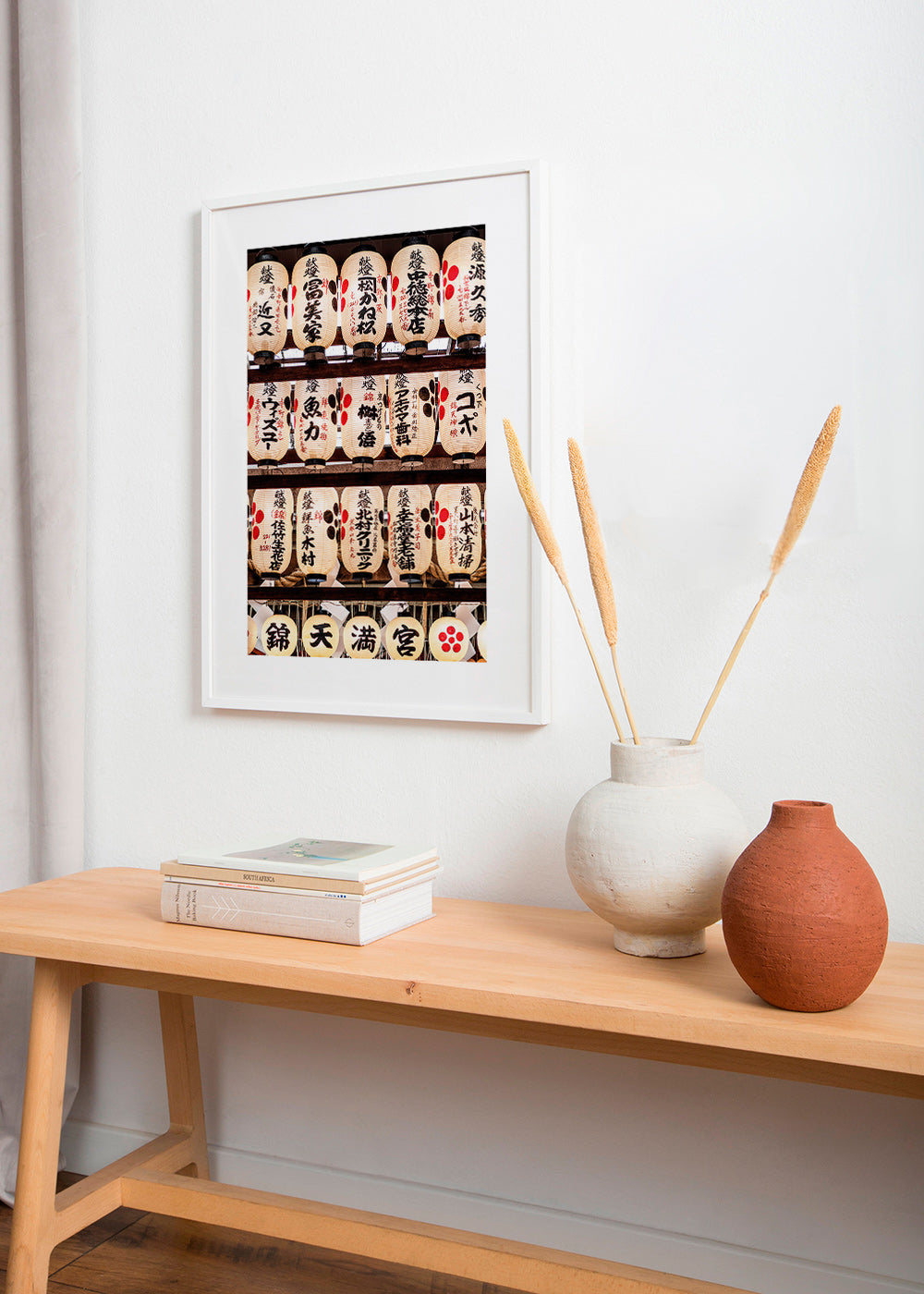 Fotografie japonských luceren v řadě – Product2