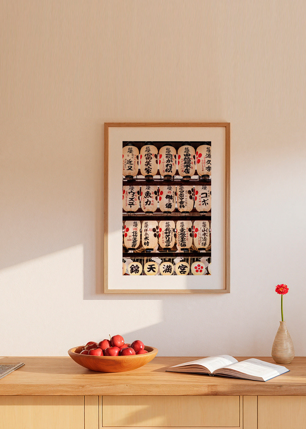 Fotografie japonských luceren v řadě – Product3