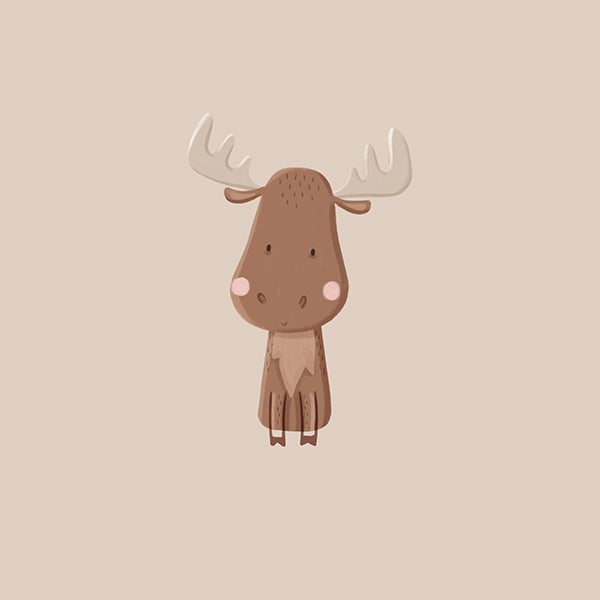 Minimalistický obraz losa