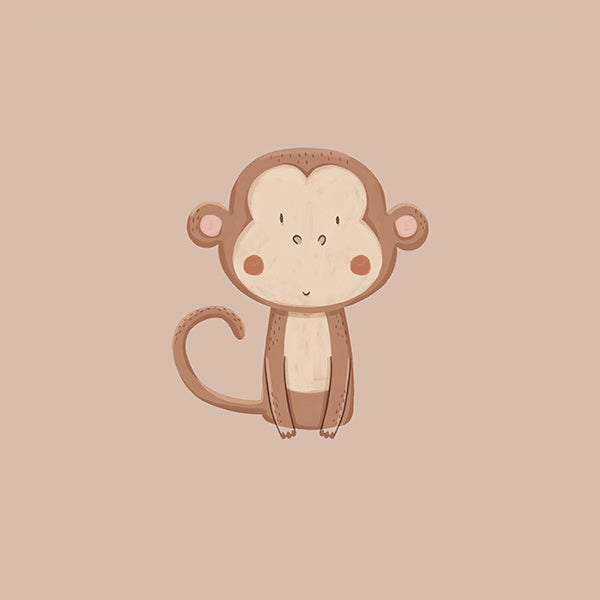 Minimalistický obraz opice