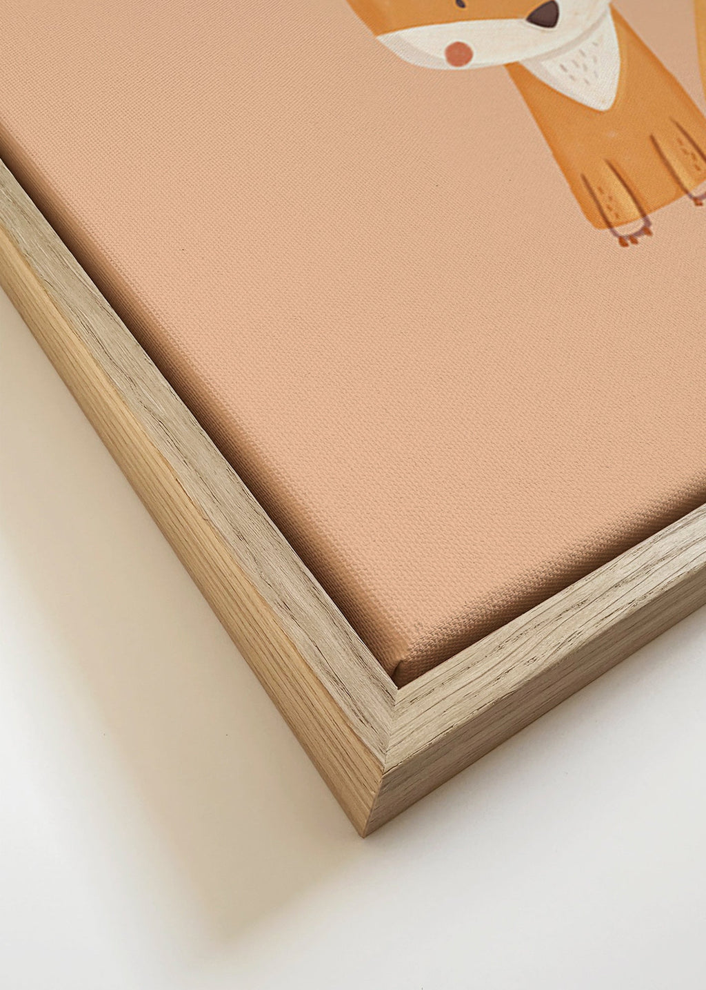 Dětský plakát s roztomilou liškou