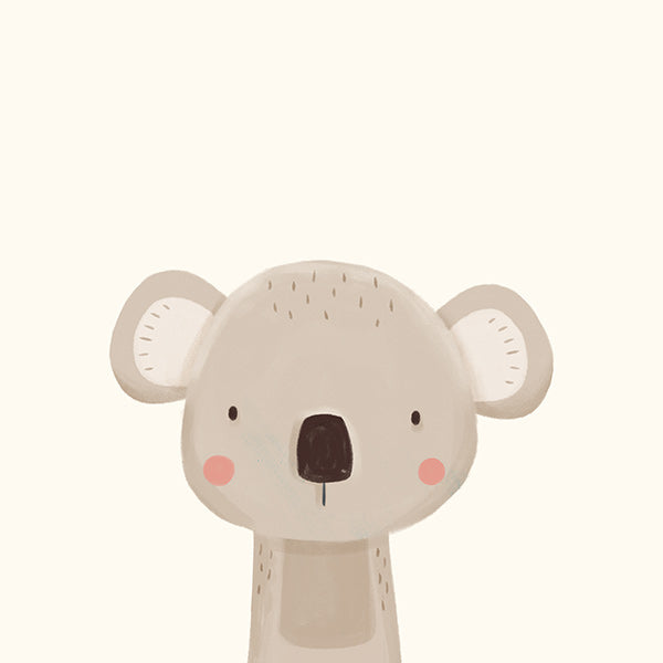 Dětský plakát koala roztomilý