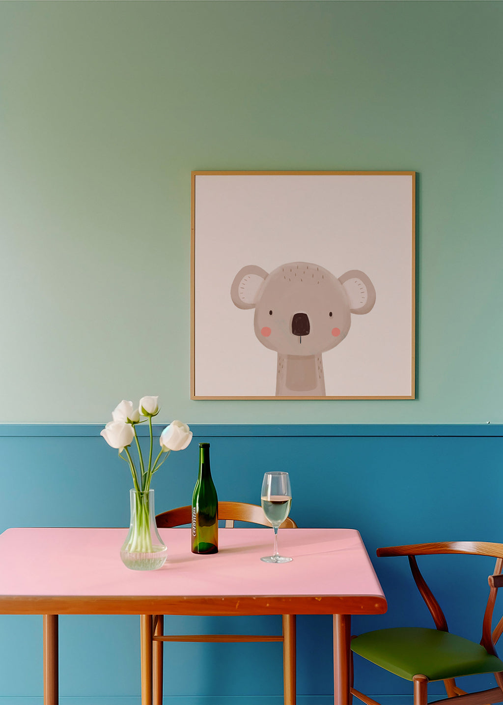 Dětský plakát koala roztomilý