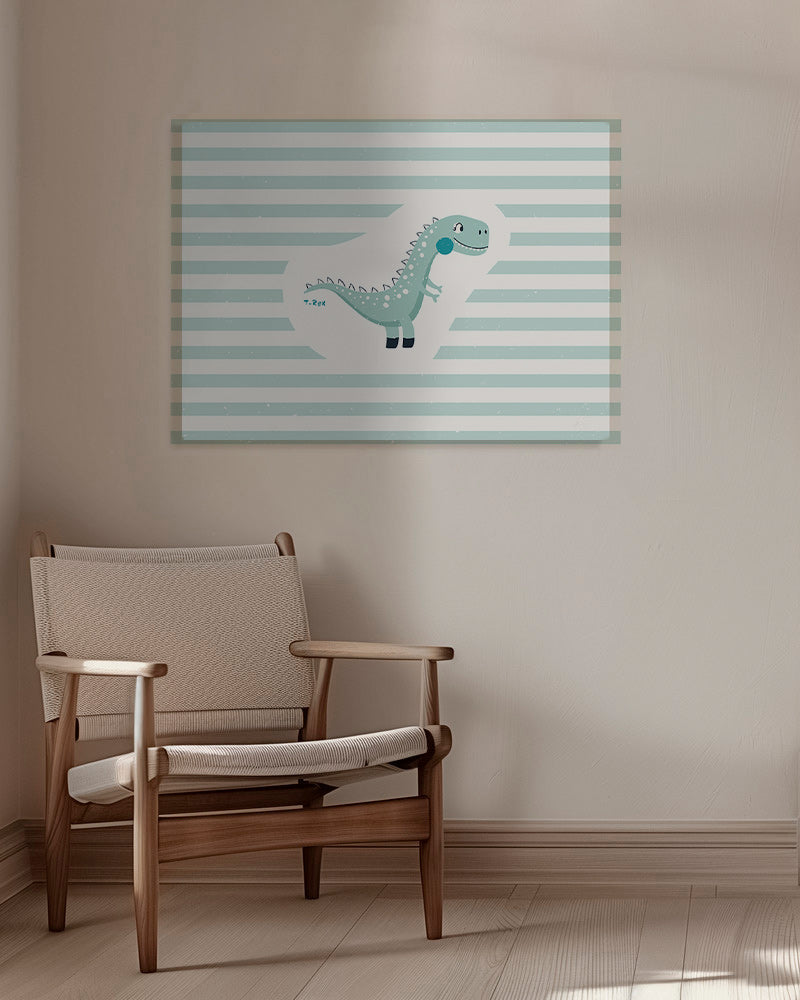 Dětský plakát T-Rex rozverný