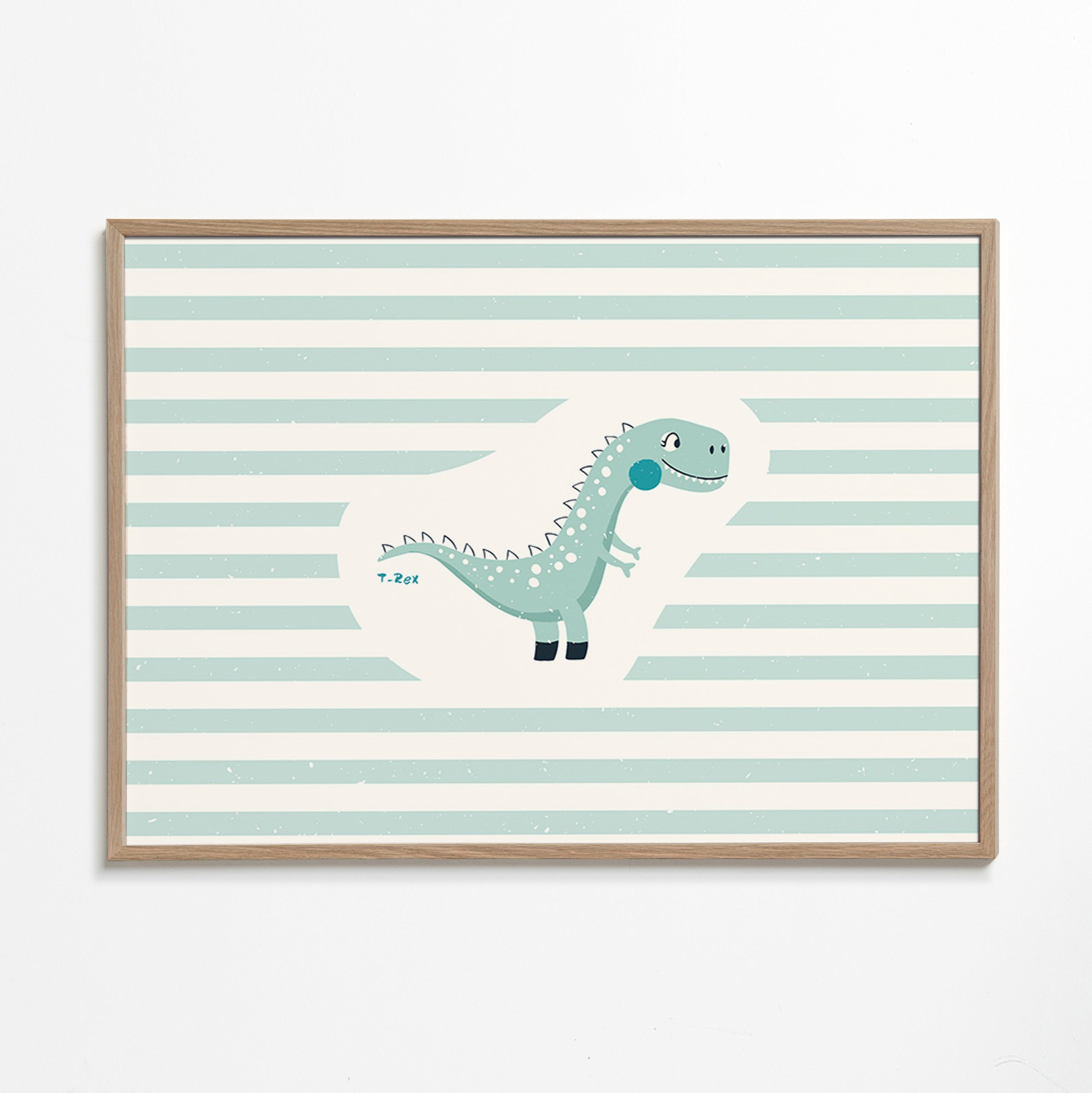 Dětský plakát T-Rex rozverný