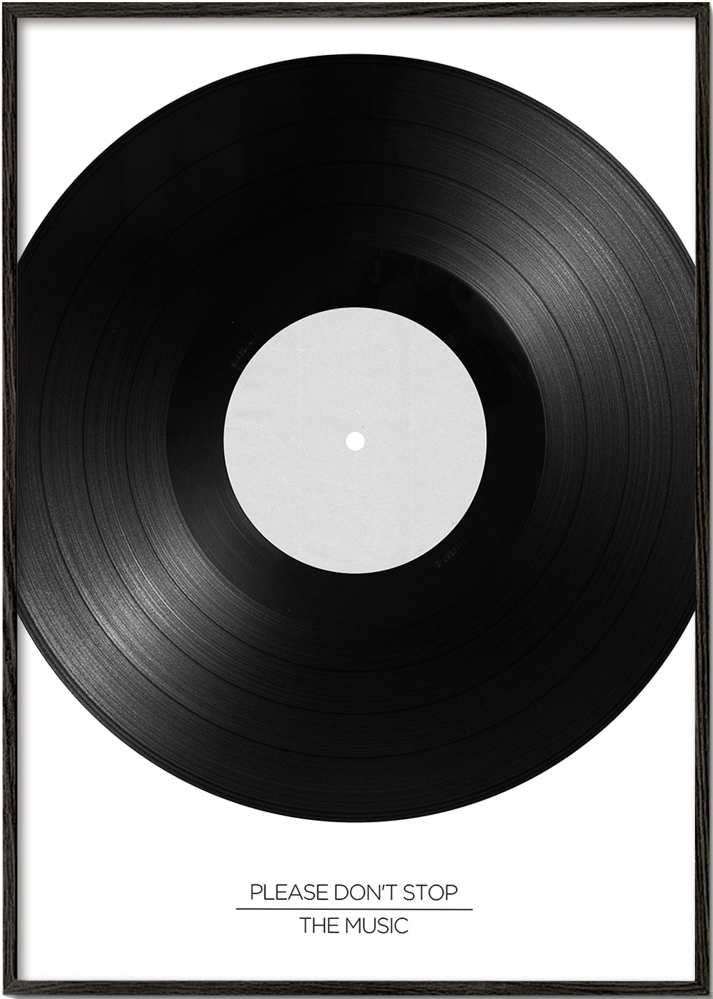 Fotografie vinylu s typografií