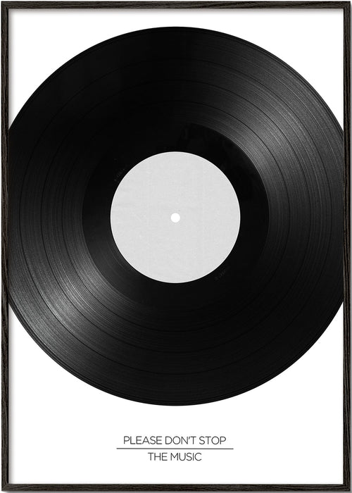 Fotografie vinylu s typografií