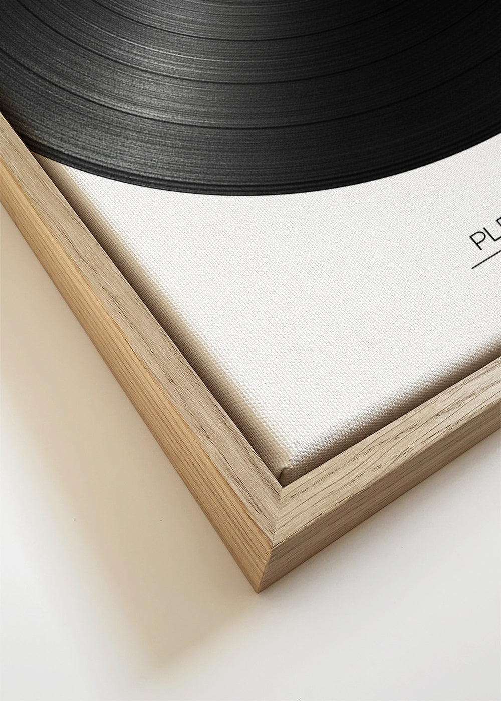 Fotografie vinylu s typografií