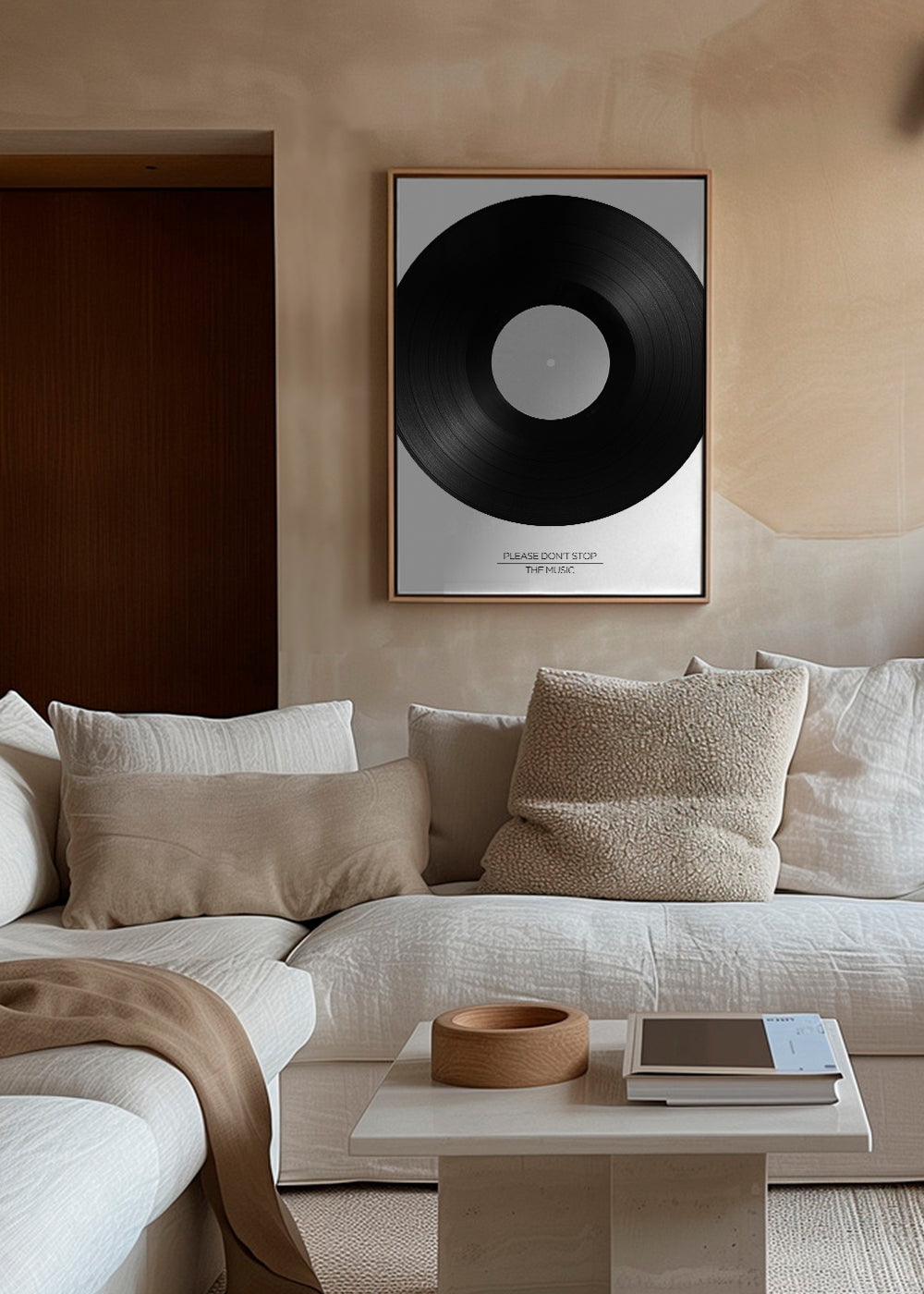 Fotografie vinylu s typografií