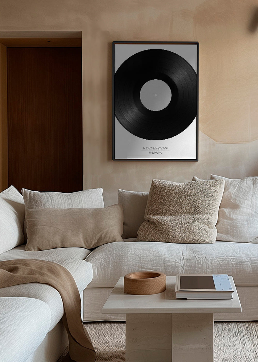 Fotografie vinylu s typografií