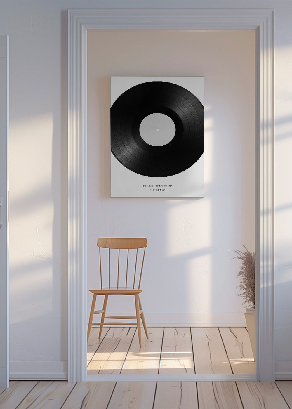 Fotografie vinylu s typografií