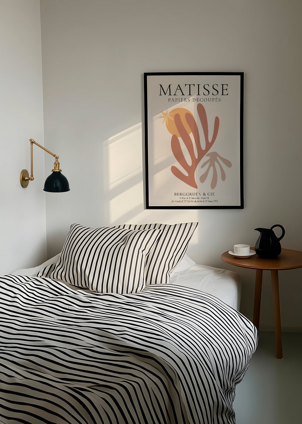 Botanický tisk Matisse výstřižky teplé tóny
