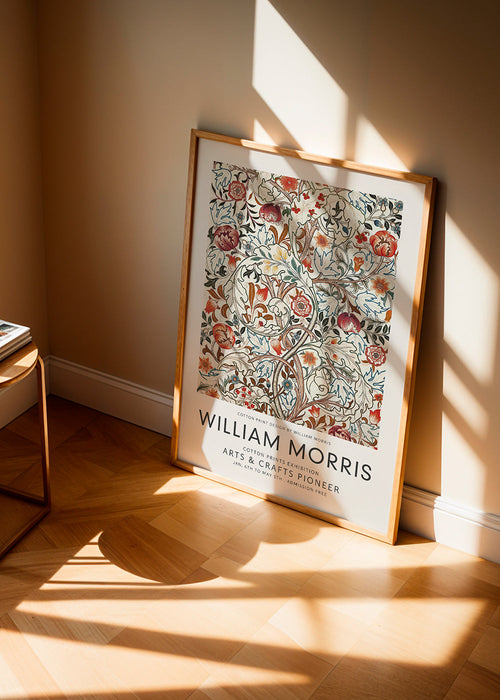 Botanický tisk William Morris květinový vzor