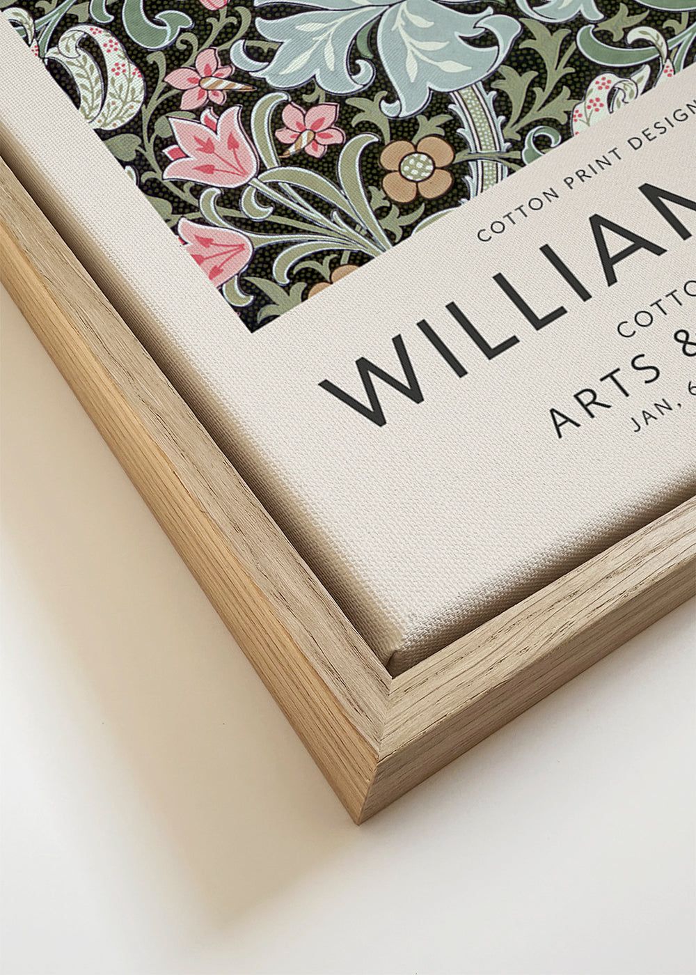 Botanický plakát William Morris květinový vzor