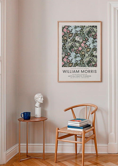 Botanický plakát William Morris květinový vzor