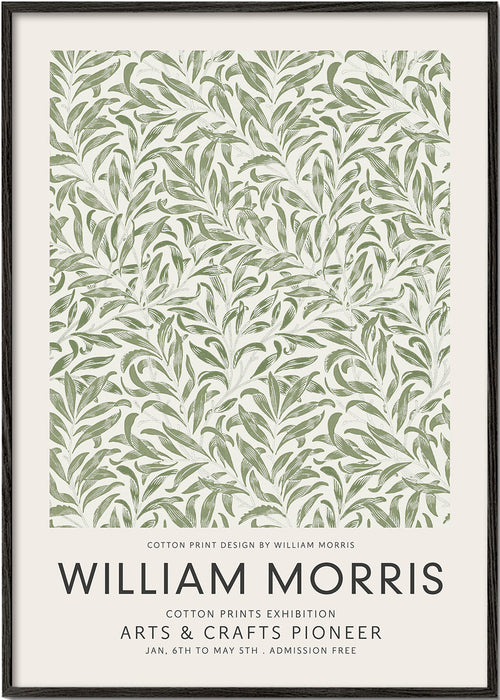 Botanický plakát William Morris motiv listů