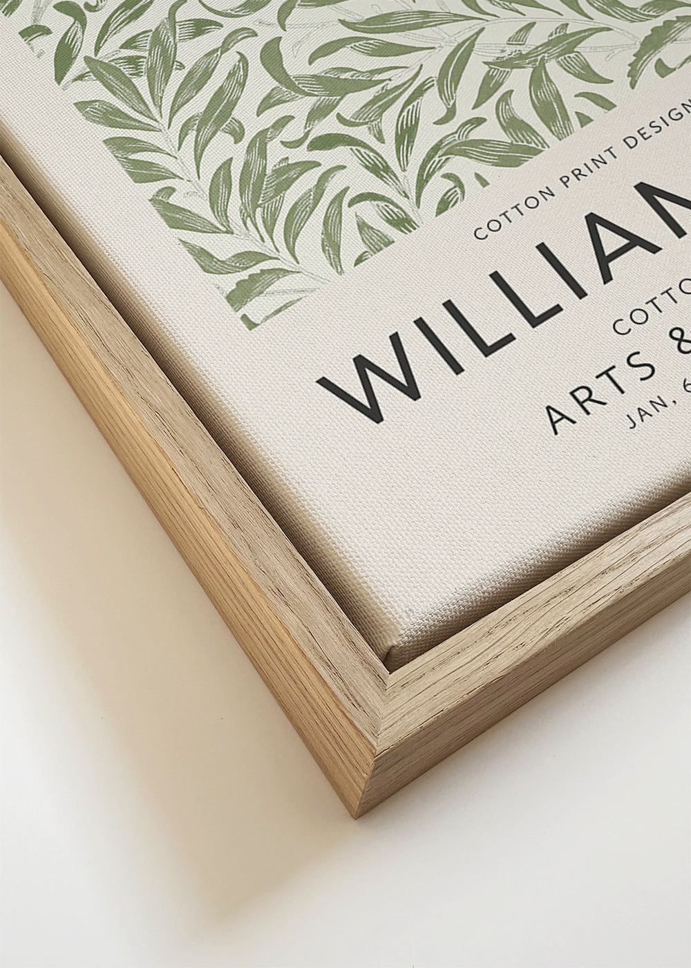 Botanický plakát William Morris motiv listů