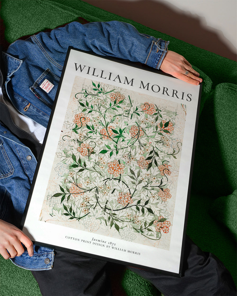Botanický plakát s jasmínem William Morris