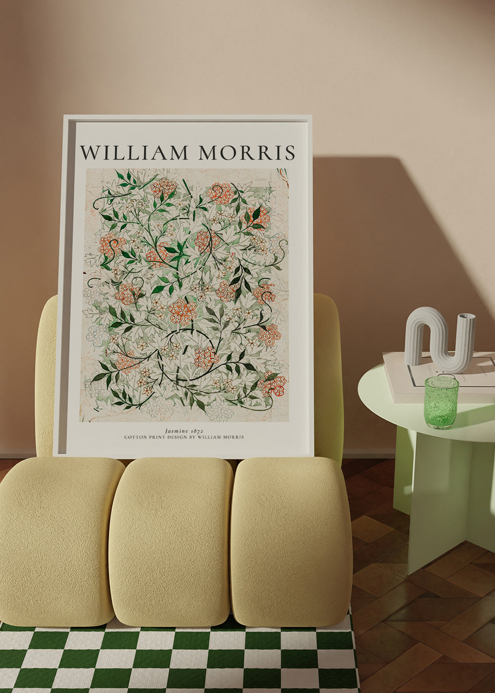 Botanický plakát s jasmínem William Morris