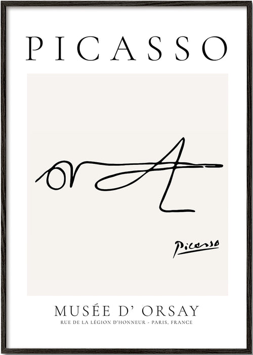 Linkový kresba hmyz podepsaná Picasso