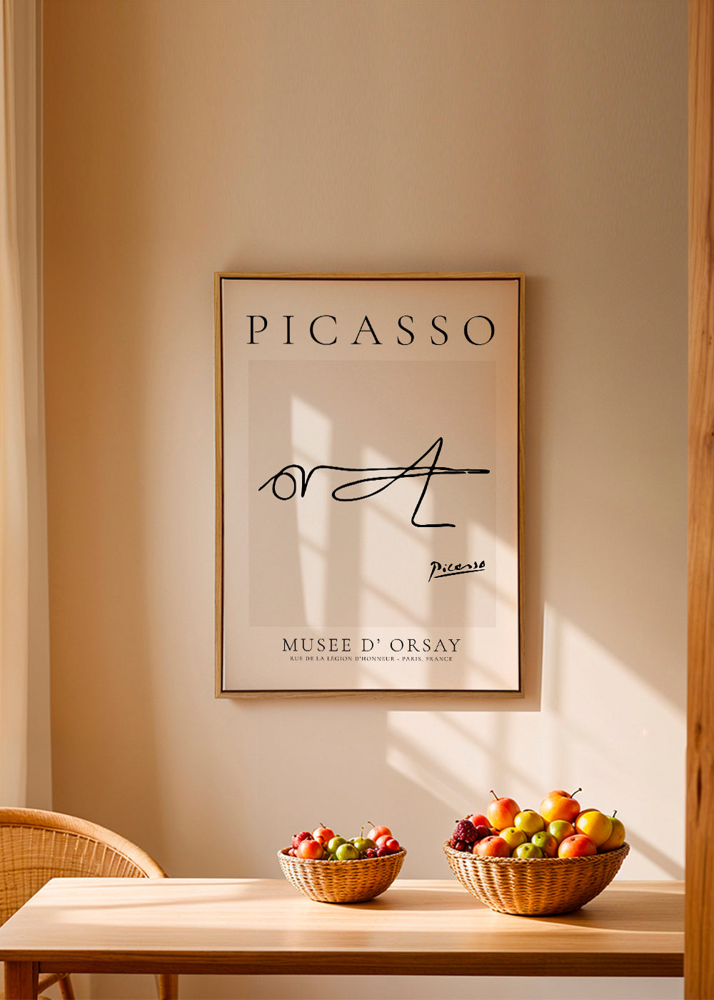 Linkový kresba hmyz podepsaná Picasso