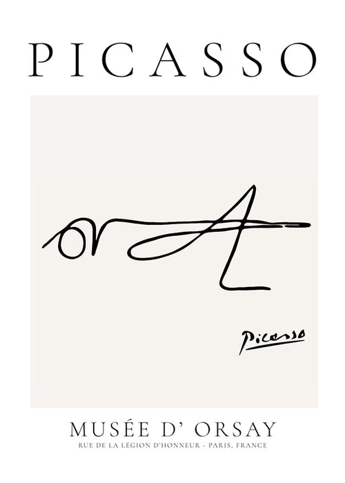 Linkový kresba hmyz podepsaná Picasso