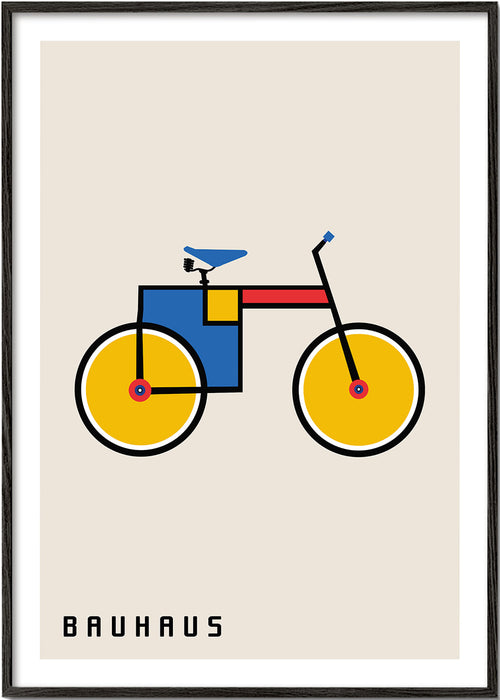 Geometrický obraz Bauhaus kolo